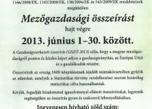 Thumbnail for the post titled: Mezőgazdasági összeírás