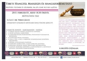 Tibeti hangtál masszázs és hangszer bemutató @ Művelődési Ház | Hernád | Pest | Magyarország