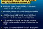 Thumbnail for the post titled: Veszélyhelyzetet hirdetett a Kormány