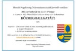 Thumbnail for the post titled: Közmeghallgatás 2021