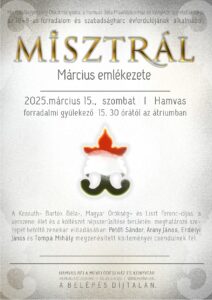 Községi ünnepség 1848. március 15. tiszteletére -  Március emlékezete / a Misztrál együttes koncertje @ Hamvas Béla Művelődési Ház és Könyvtár | Hernád | Magyarország